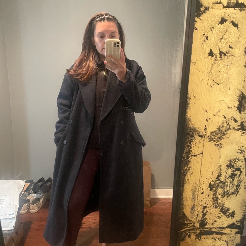 Warm winter jacket from Zara
